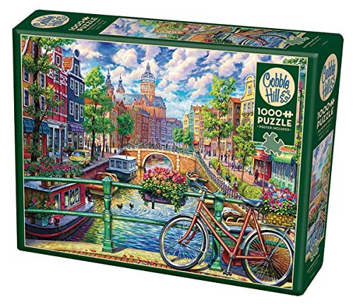 Amsterdam Canal 1000 Piece Puzzle - Non-book item image 1