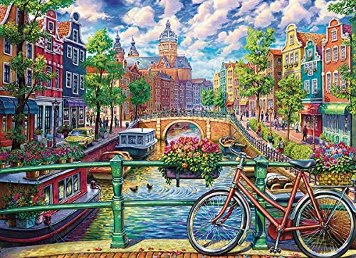 Amsterdam Canal 1000 Piece Puzzle - Non-book item image 3