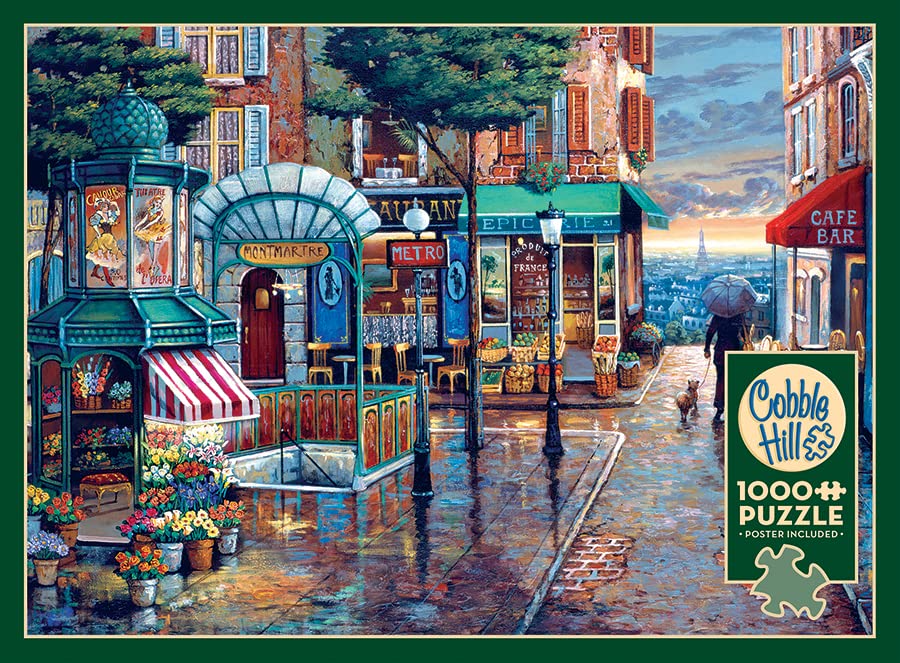 Rainy Day Stroll 1000 Piece Puzzle - Non-book item image 5