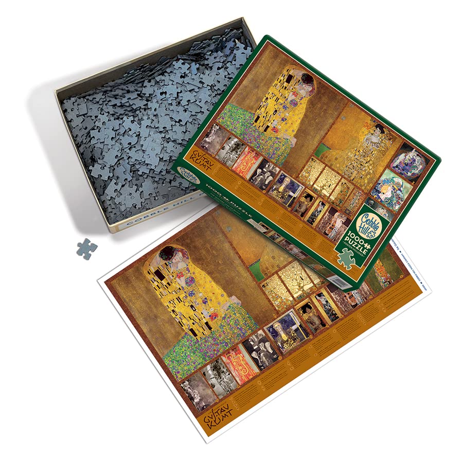 Golden Age of Klimt 1000 Piece Puzzle - Non-book item image 2