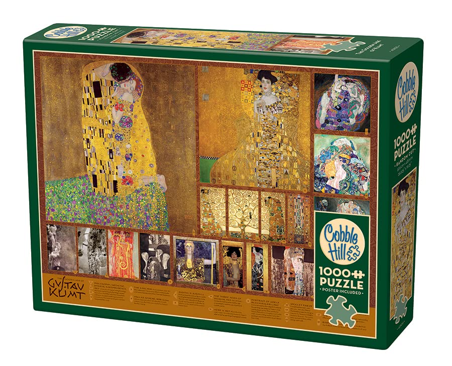 Golden Age of Klimt 1000 Piece Puzzle - Non-book item image 4