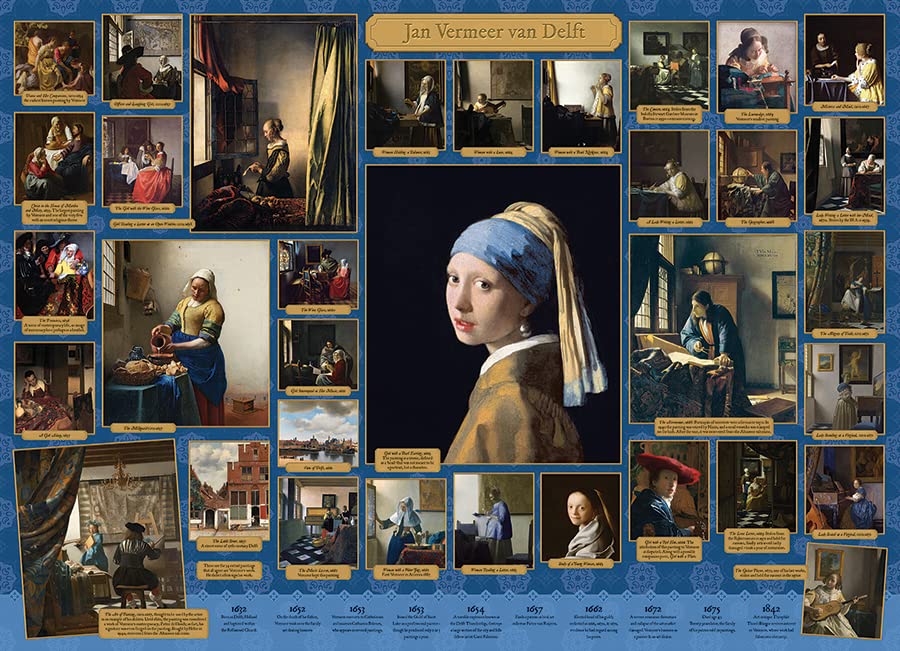 Vermeer 1000 Piece Puzzle - Non-book item image 1