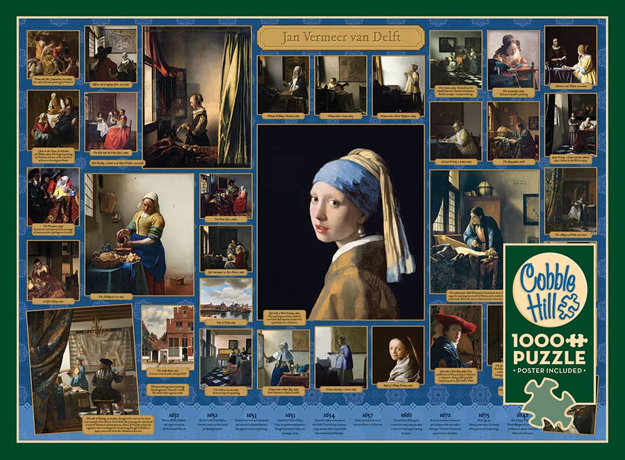 Vermeer 1000 Piece Puzzle - Non-book item image 5