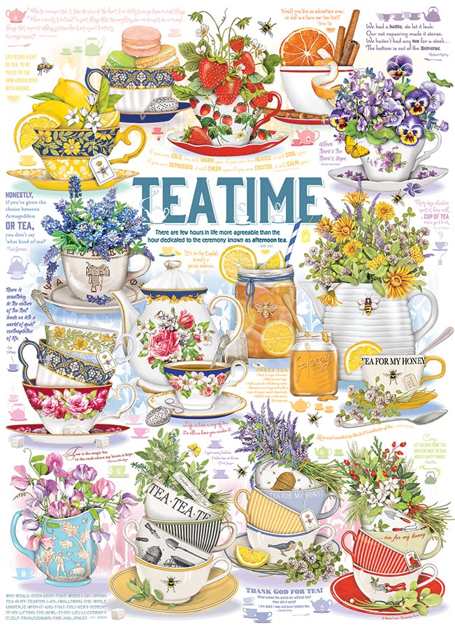 Tea Time 1000 Piece Puzzle - Non-book item image 1
