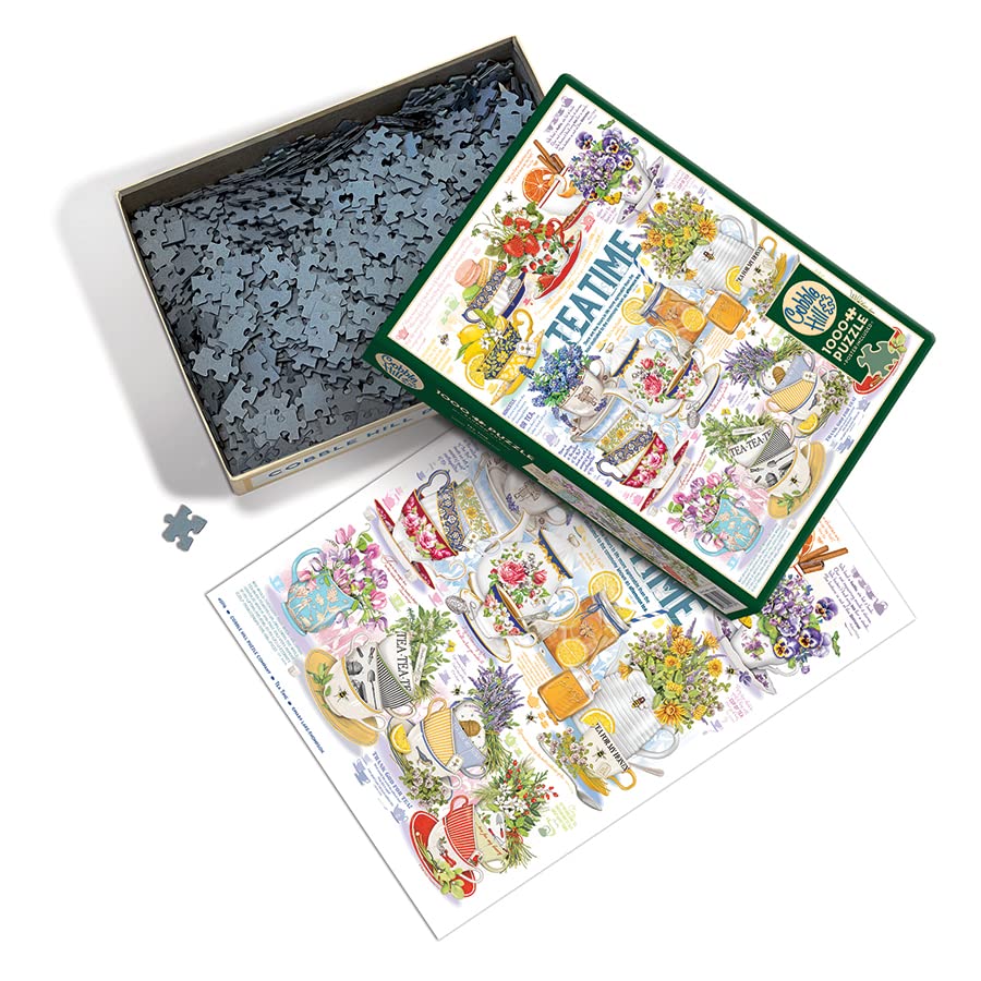 Tea Time 1000 Piece Puzzle - Non-book item image 2