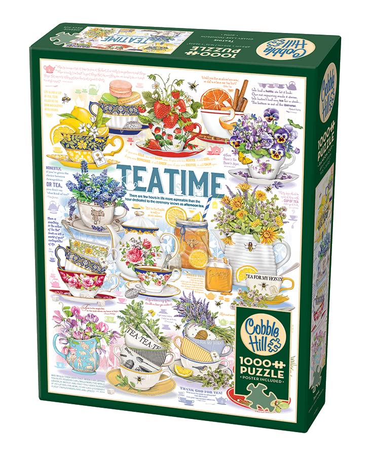 Tea Time 1000 Piece Puzzle - Non-book item image 4