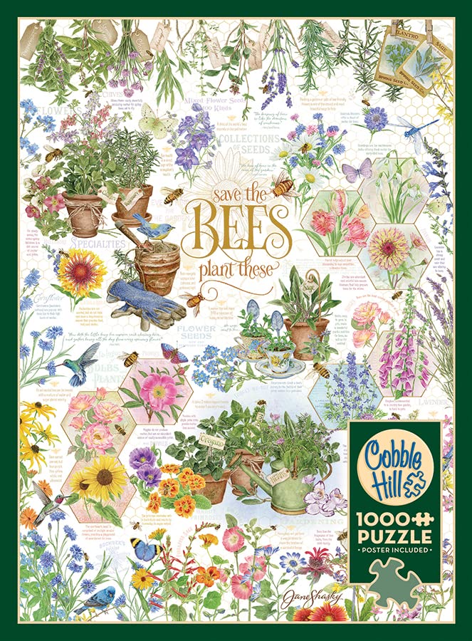Save The Bees 1000 Piece Puzzle - Non-book item image 5