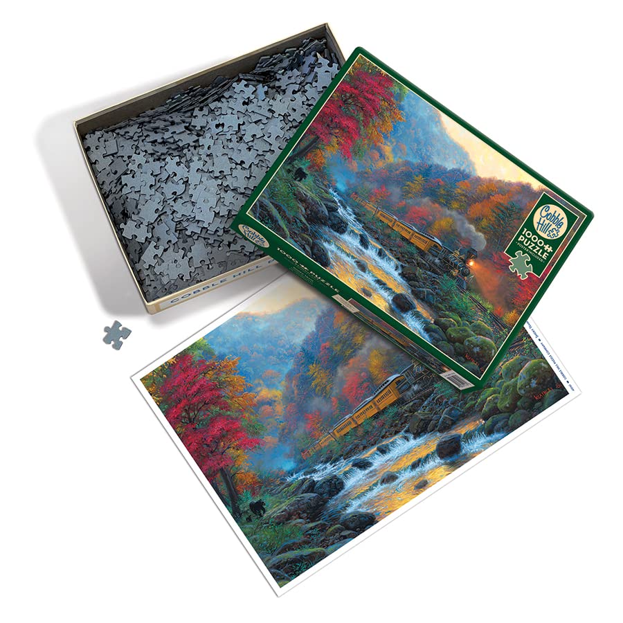 Smoky Train 1000 Piece Puzzle - Non-book item image 2