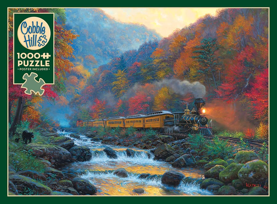 Smoky Train 1000 Piece Puzzle - Non-book item image 5