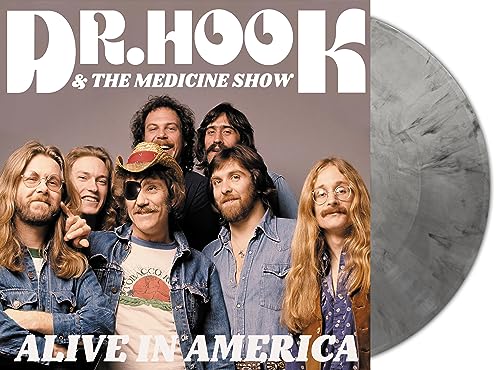 DR HOOK AND THE MEDI - Alive In America (Silver Marble Vinyl) - Vinyl image 1