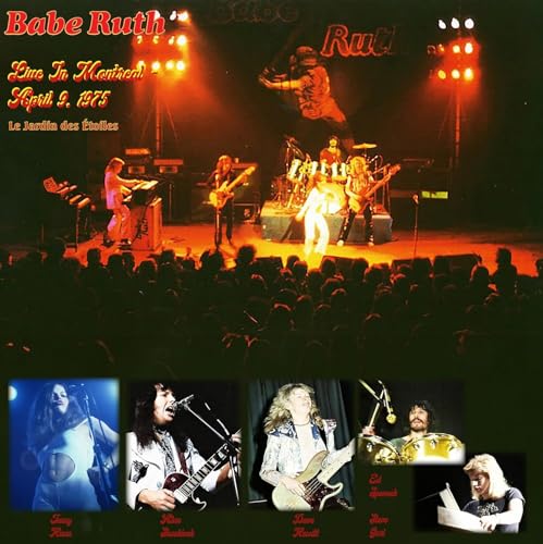 BABE RUTH - Live In Montreal April 9. 1975 (Red Marble Vinyl) LP  RELE image 1