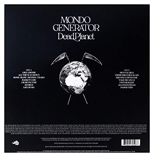 MONDO GENERATOR - DEAD PLANET (COLOURED VINYL) - Vinyl Record image 2