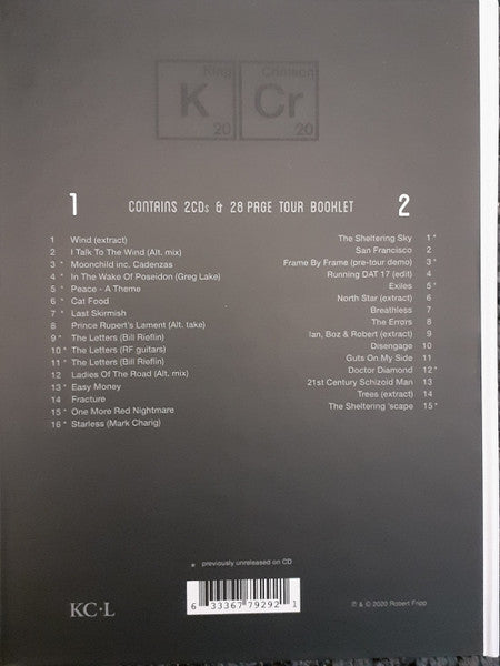 King Crimson - Elements Tour Box 2020 - CD image 5