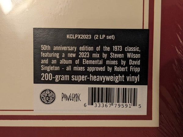 KING CRIMSON - Larks Tongues In Aspic (2023 Steven Wilson Mixes & 2023 image 3