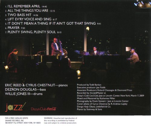 Eric Reed - Plenty Swing, Plenty Soul - CD image 2