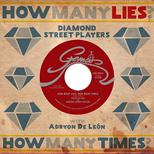 DIAMOND STREET PLAYE - HOW MANY LIES? HOW MANY TIMES? - Vinyl Record 7 image 1