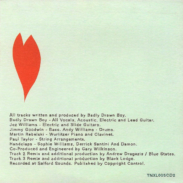 Badly Drawn Boy - Disillusion - Used CD image 4