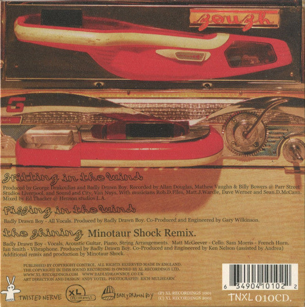Badly Drawn Boy - Pissin In The Wind - Used CD image 3