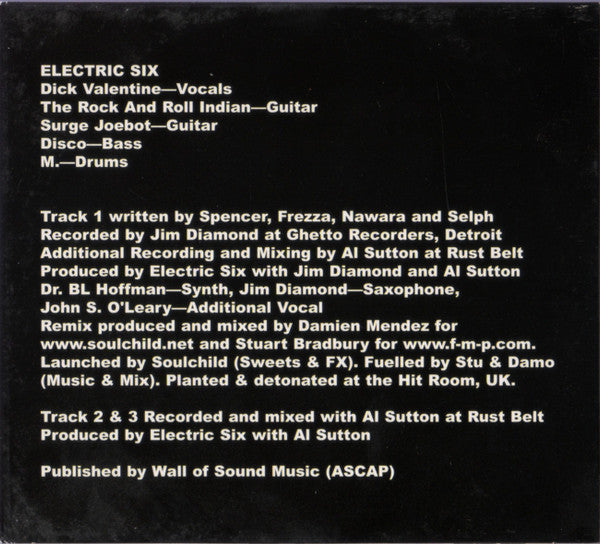 Electric Six - Danger! High Voltage - Used CD image 3