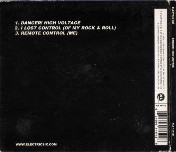 Electric Six - Danger! High Voltage - Used CD image 7
