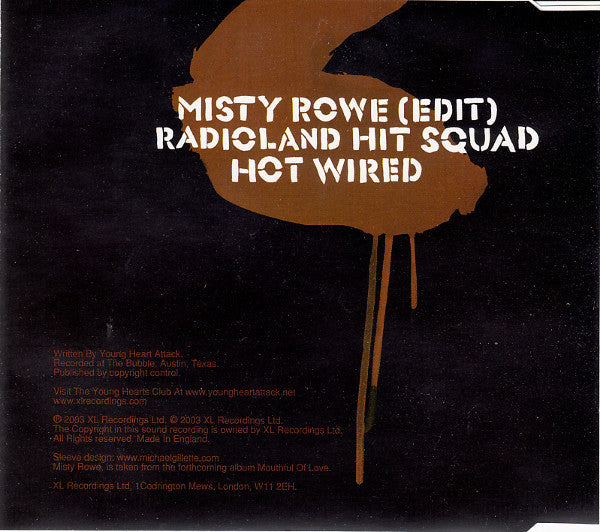 Young Heart Attack - Misty Rowe - Used CD image 5