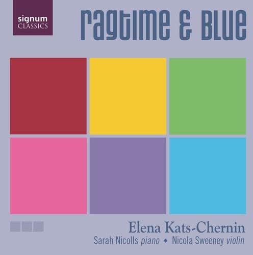 SARAH NICOLLS <BR>NI - KATS-CHERNIN - RAGTIME & BLUE - CD ALBUM image 1
