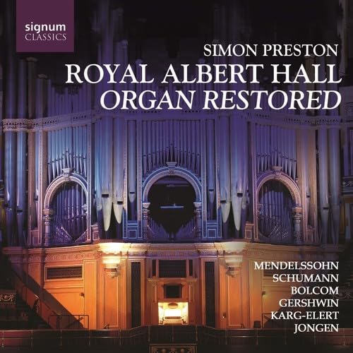 SIMON PRESTON - MENDELSSOHN - ROYAL ALBERT HALL ORGAN RE - CD ALBUM image 1