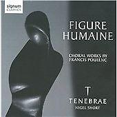 TENEBRAE<BR>NIGEL SH - POULENC FIGURE HUMAINE: TENEBRAE - CD ALBUM image 1