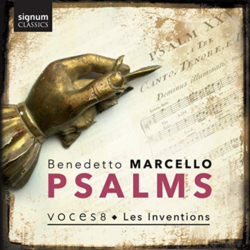 VOCES8LES INVENTIONS - BENEDETTO MARCELLO: PSALMS - CD ALBUM image 1