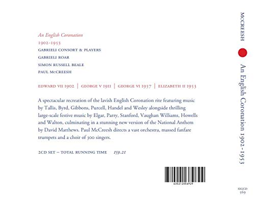 Ernest Bullock - An English Coronation 1902-1953 - CD image 2