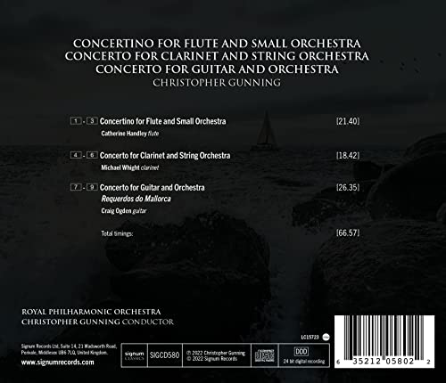 ROYAL PHILHARMONIC O - GUNNING: CONCERTO FOR GUITAR AND ORCHESTRA, CO image 2
