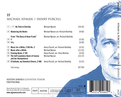 Fretwork - Iestyn Davies: If - CD image 2