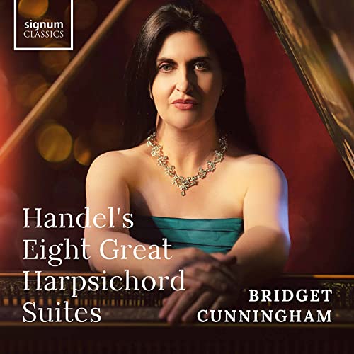 BRIDGET CUNNINGHAM - HANDEL: THE 8 GREAT HARPSICHORD SUITES - CD ALBUM image 1