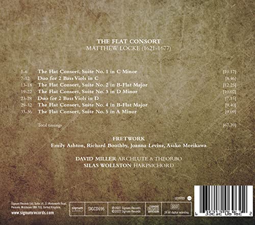 FRETWORK - LOCKE: THE FLAT CONSORT - CD ALBUM image 2