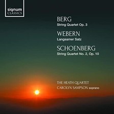 HEATH QUARTET - BERG: STRING QUARTET   WEBERN: LANGSAMER SATZ - CD ALB image 1