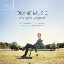 IESTYN DAVIES - DIVINE MUSIC: AN ENGLISH SONGBOOK - CD ALBUM image 1