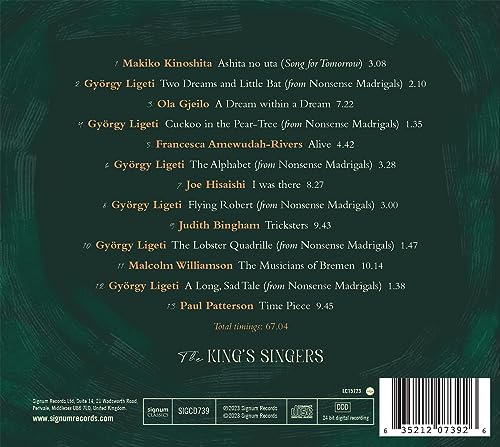 KING'S SINGERS - WONDERLAND - CD ALBUM image 2