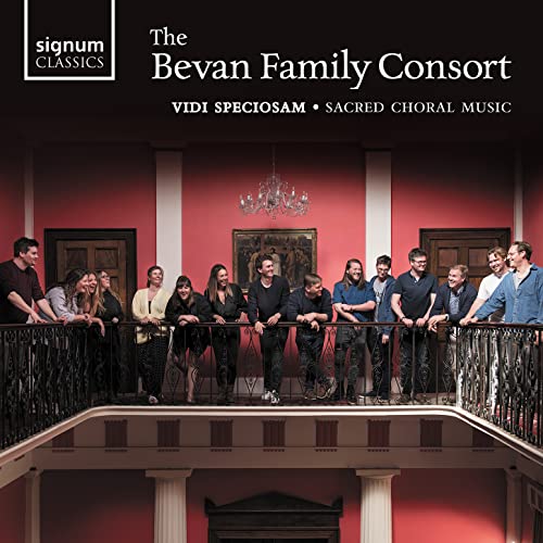 BEVAN FAMILY CONSORT - VIDI SPECIOSAM: SACRED CHORAL MUSIC - CD ALBUM image 1