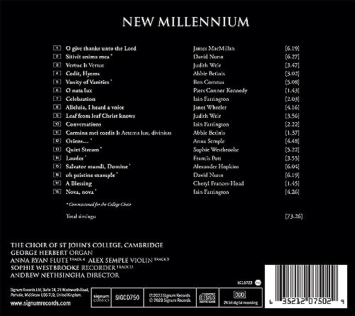 GEORGE HERBERT - NEW MILLENNIUM - CD ALBUM image 2