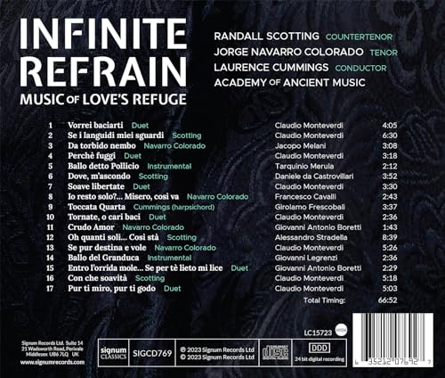 ACADEMY OF ANCIENT M - INFINITE REFRAIN - MUSIC OF LOVES REFUGE - CD A image 2
