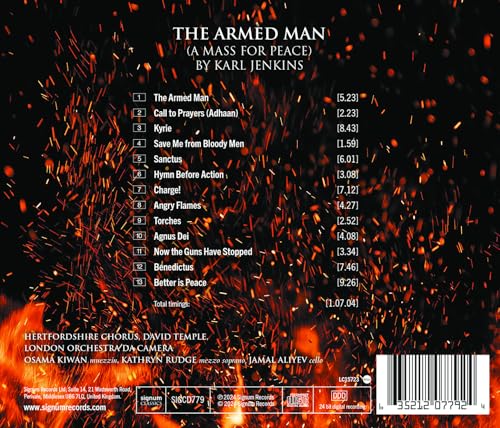 LONDON ORCHESTRA DA - ARMED MAN (A MASS FOR PEACE) - CD ALBUM image 2