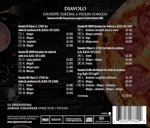 La Serenissima - Dia - La Serenissima, Adrian Chandler - "Diavolo": Gi image 2