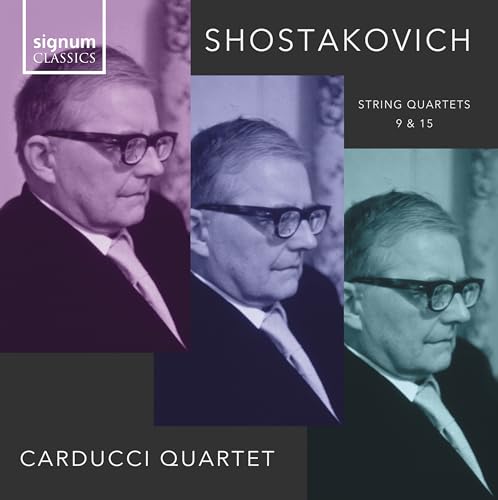 CARDUCCI QUARTET - SHOSTAKOVICH STRING QUARTETS NOS. 9 & 15 - CD image 1