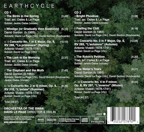 ORCHESTRA OF THE SWA - EARTHCYCLE - CD ALBUM image 2