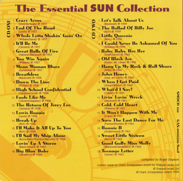 Jerry Lee Lewis - Essential Sun Collection - Used CD image 5