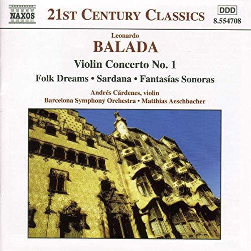 Leonardo Balada - Violin Concerto - CD