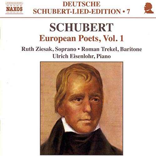 ZIESAK:TREKEL:EISENL - SCHUBERT: EUROPEAN POETS VOL 1 - CD image 1