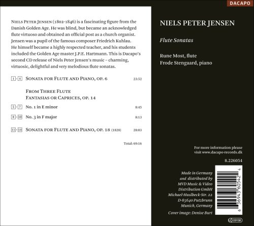 Flute Sonatas (Stengaard Most) - CD image 2