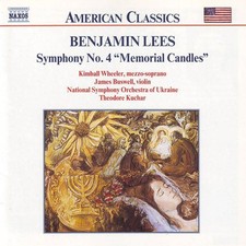Benjamin Lees - Symphony No. 4 Memorial Candles - CD image 1