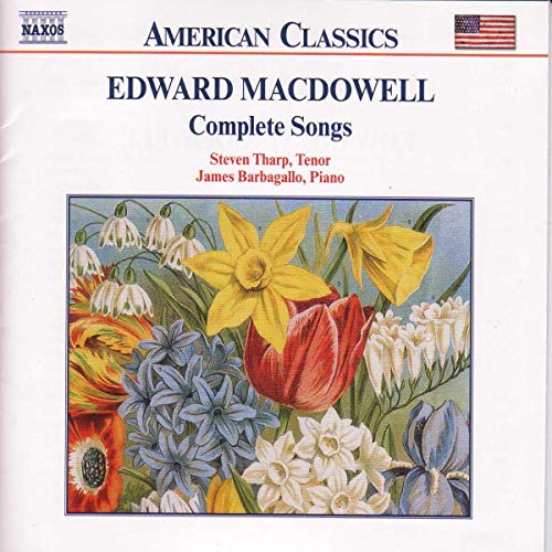MACDOWELL - COMPLETE SONGS - CD image 1